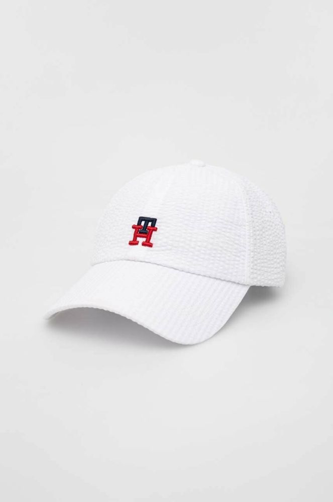 Кепка Tommy Hilfiger колір білий з аплікацією (2973961)