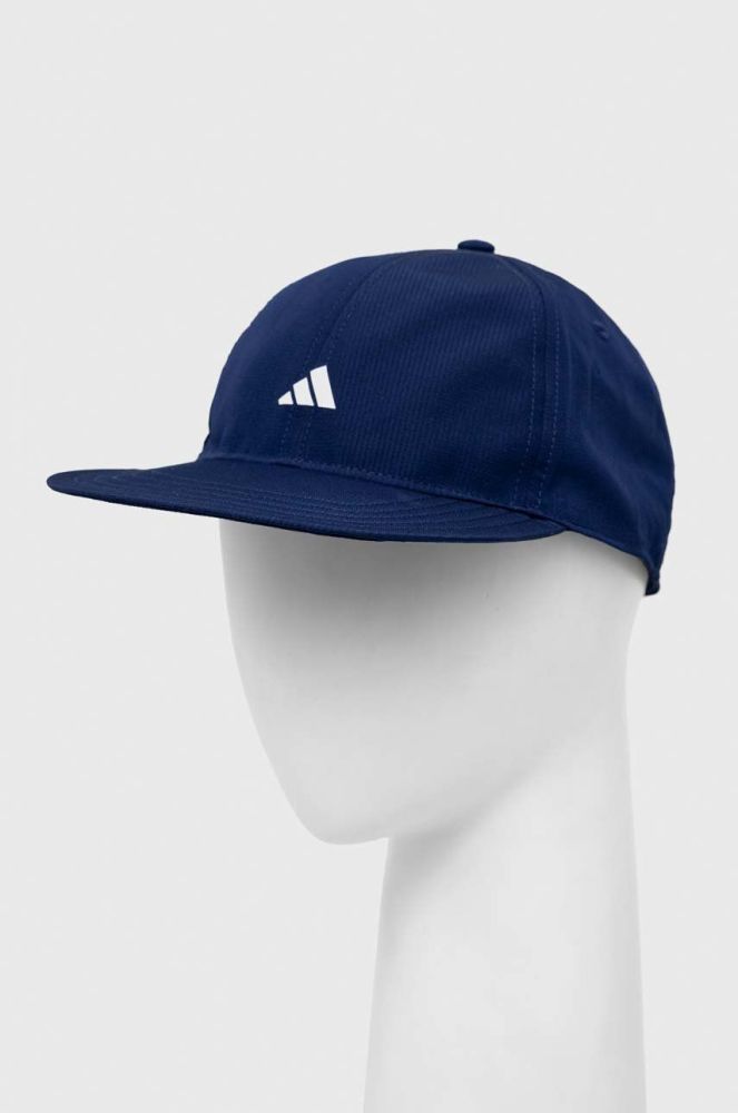 Кепка adidas Performance Essential з принтом колір блакитний
