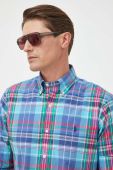 Сорочка Polo Ralph Lauren чоловіча regular комір button-down колір барвистий (3306852)