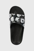 Шльопанці Crocs Classic Dice Print Slide жіночі колір чорний 208769