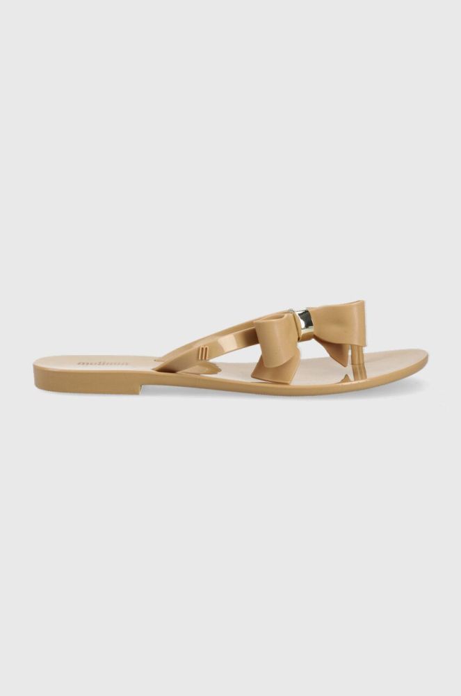 В'єтнамки Melissa HARMONIC SWEET III AD жіночі колір бежевий на плоскому ходу M.33272.52112