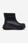 Гумові чоботи Crocs Classic Crush жіночі колір чорний 207946.BLACK-BLACK