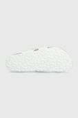 В'єтнамки Birkenstock жіночі колір білий на платформі 0071053-white