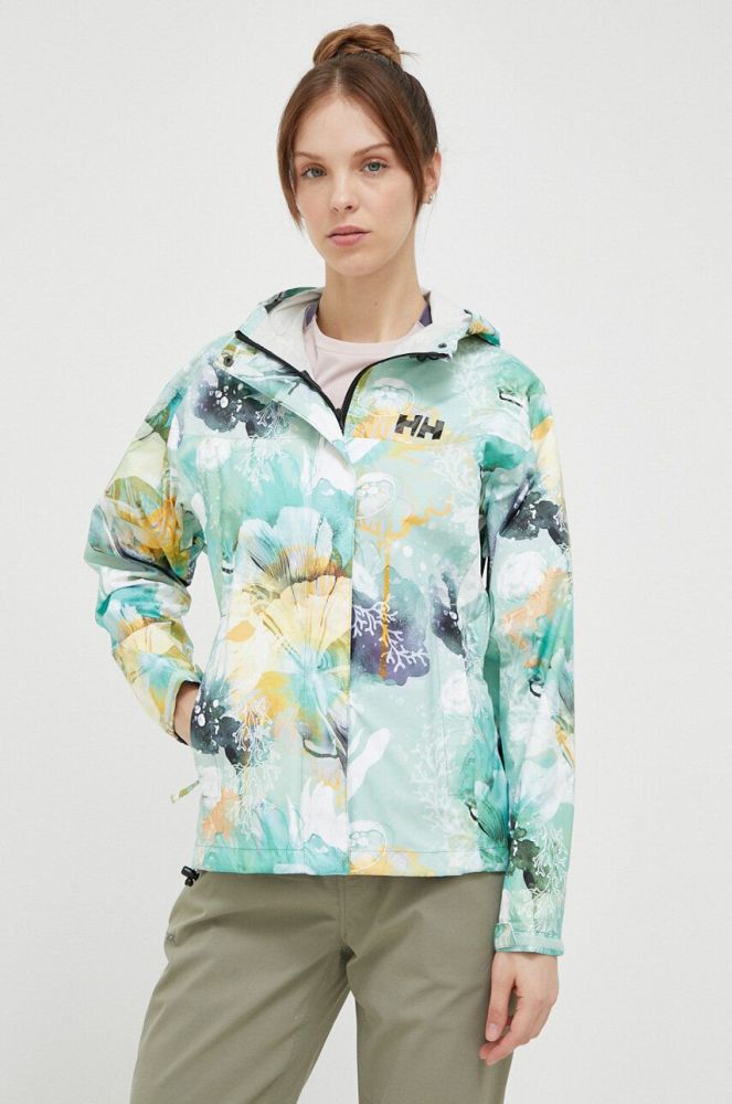 Куртка outdoor Helly Hansen Loke колір зелений