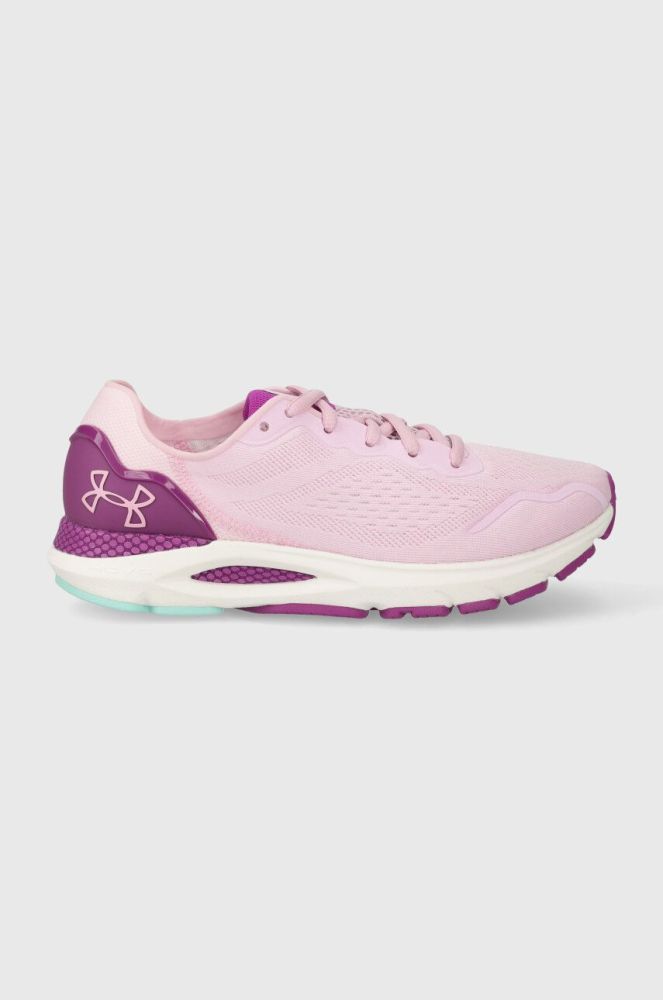 Бігові кросівки Under Armour HOVR Sonic 6 колір рожевий