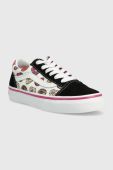 Дитячі кеди Vans UY Old Skool LOVE BLKPK колір барвистий