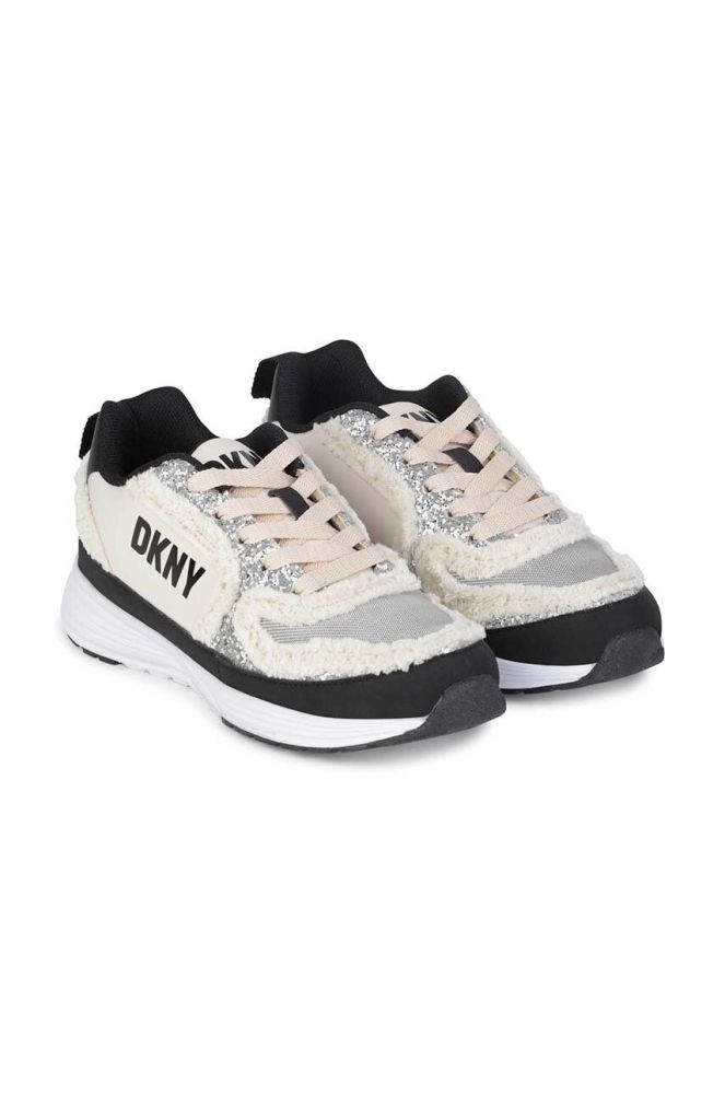 Дитячі кросівки Dkny колір сірий (3216878)