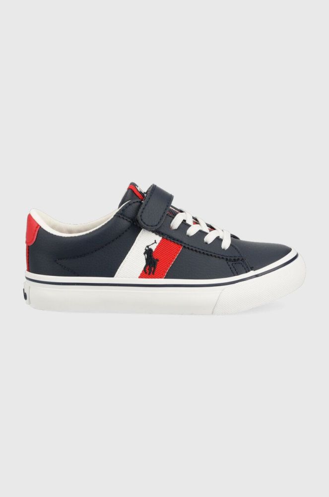 Дитячі кеди Polo Ralph Lauren колір синій (3103994)