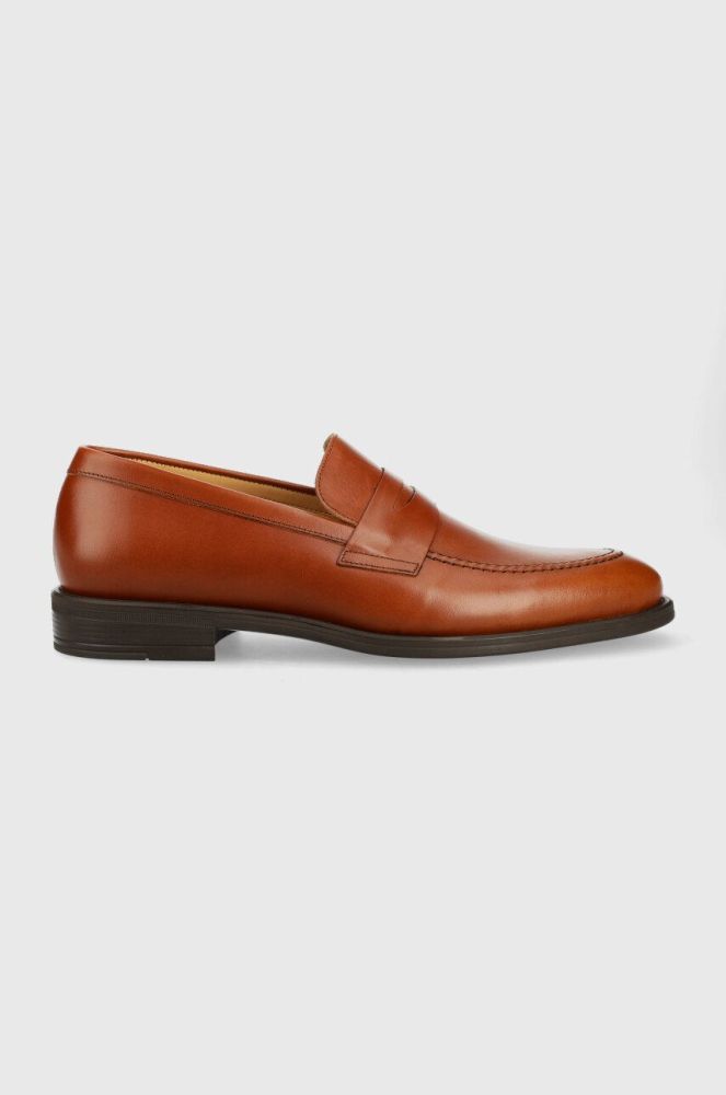 Шкіряні мокасини PS Paul Smith Remi чоловічі колір коричневий
