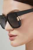 Сонцезахисні окуляри Furla жіночі колір чорний (3176488)
