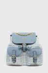 Дитячий рюкзак Guess малий візерунок колір блакитний (2878032)