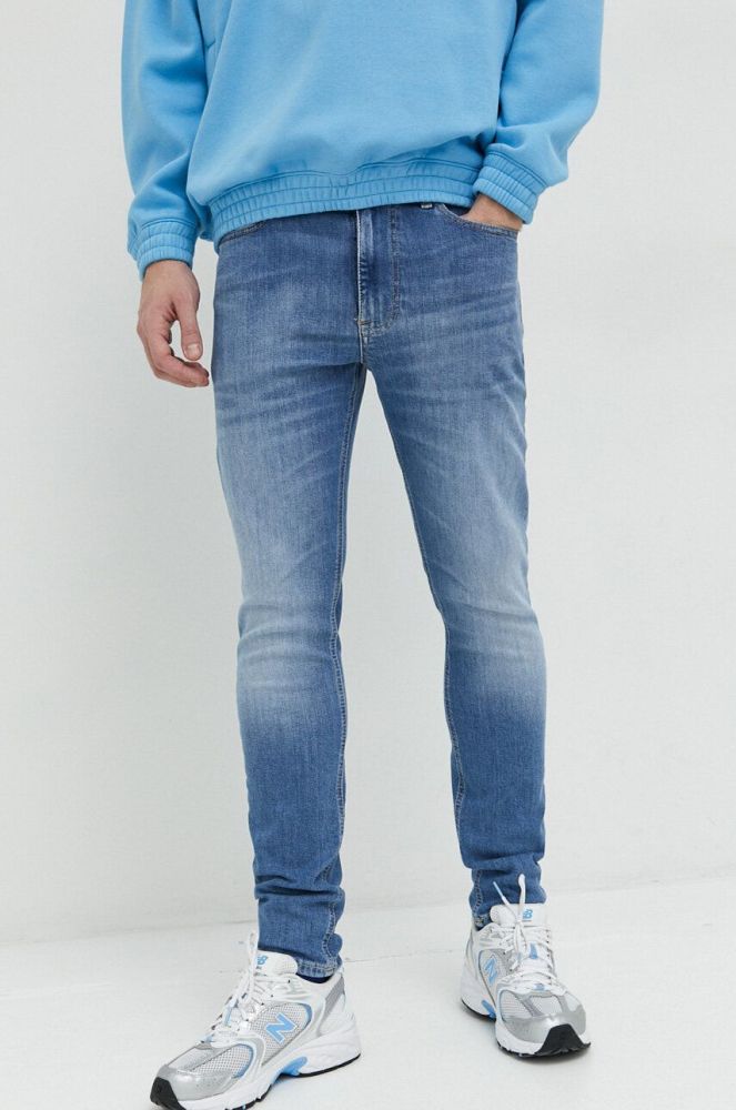 Джинси Tommy Jeans Simon чоловічі колір блакитний (2982007)