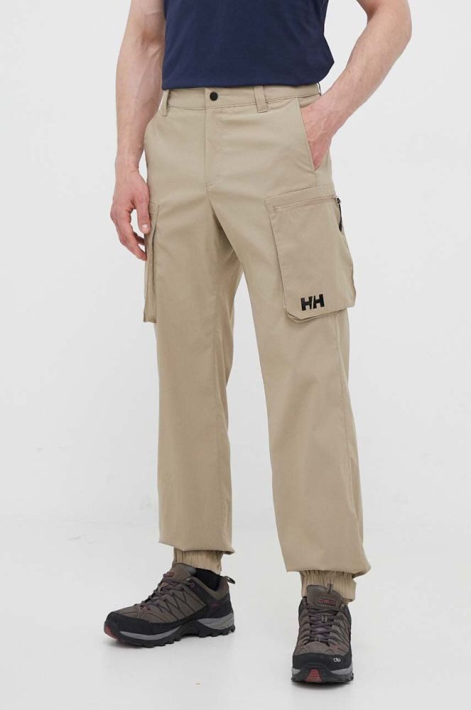 Штани outdoor Helly Hansen Move QD 2.0 колір зелений 53978-597