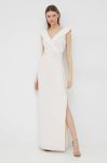 Сукня Lauren Ralph Lauren колір бежевий maxi розкльошена (2906400)