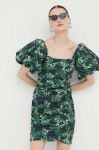 Сукня Gestuz mini облягаюча колір барвистий (3258083)