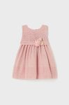Дитяча сукня Mayoral колір рожевий mini розкльошена (3113692)