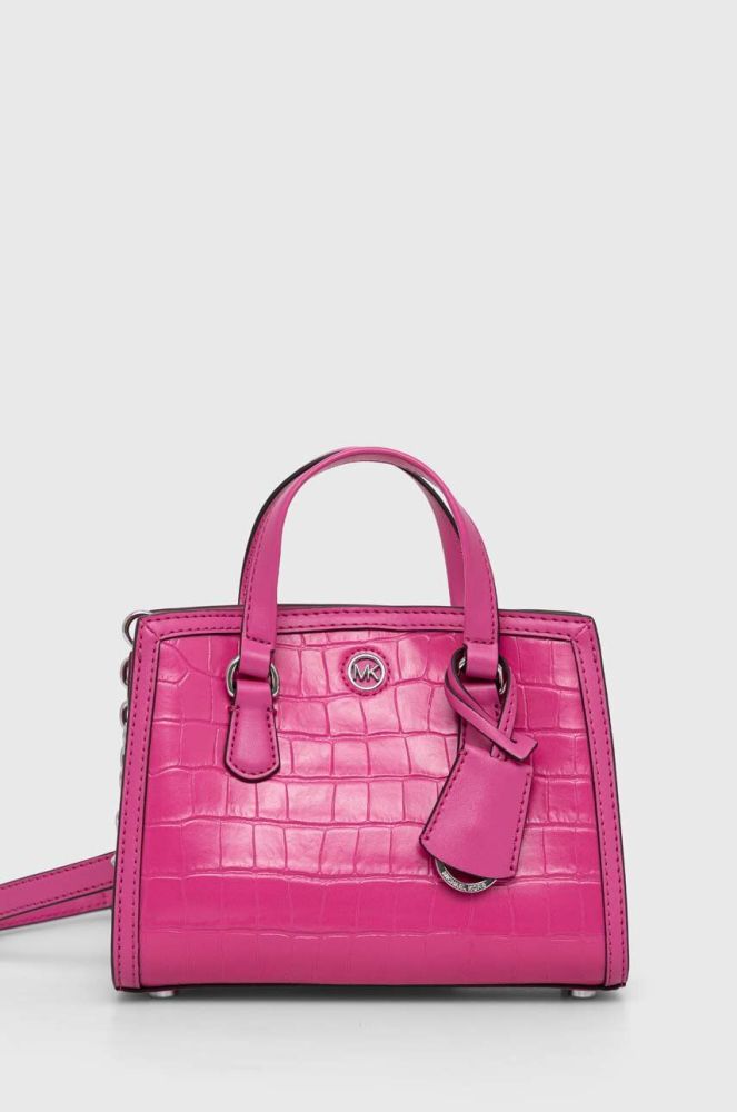 Шкіряна сумочка MICHAEL Michael Kors колір рожевий (2894145)