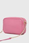 Шкіряна сумочка Patrizia Pepe колір рожевий (3080916)