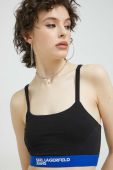 Бюстгальтер Karl Lagerfeld Jeans жіночий колір чорний