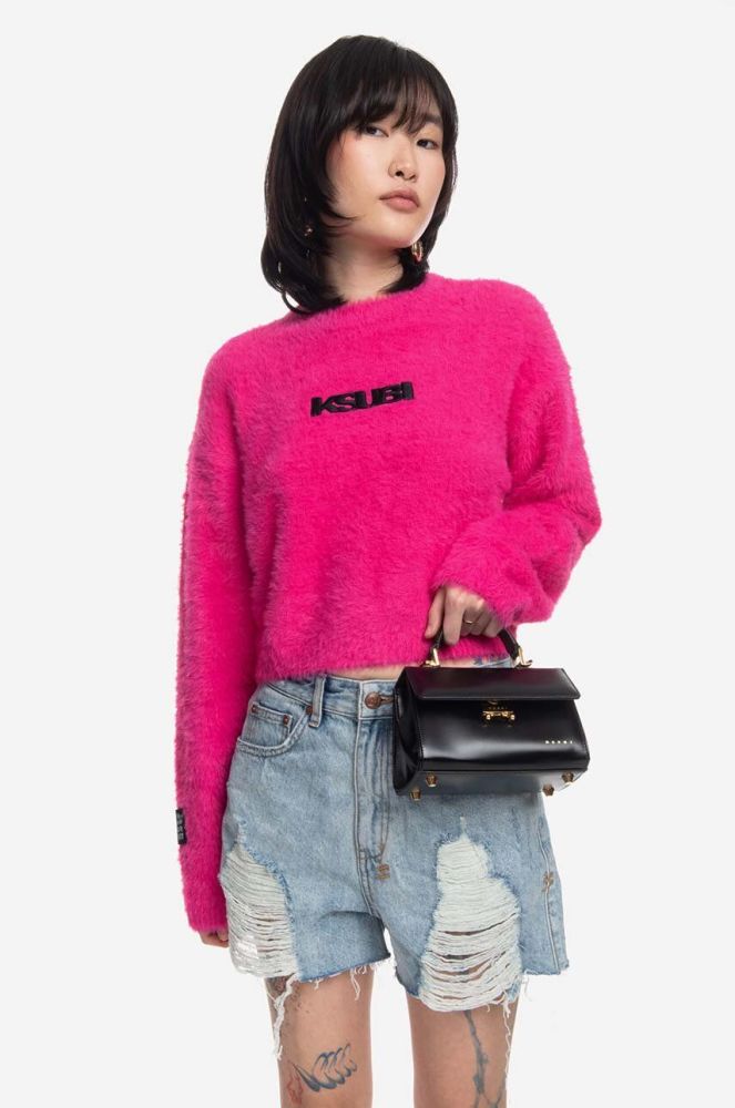 Светр KSUBI жіночий колір рожевий WPS23KW001-pink