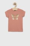 Футболка для немовлят Birba&Trybeyond колір рожевий