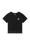 Дитяча футболка Dkny колір чорний (3072485)