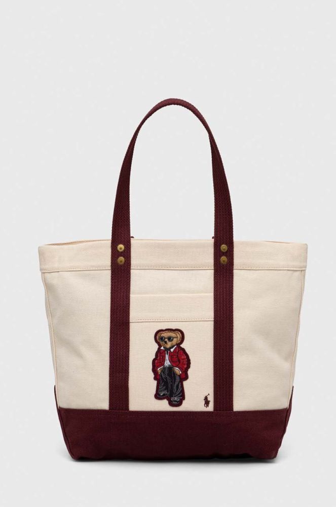 Сумочка Polo Ralph Lauren колір бежевий (3633802)
