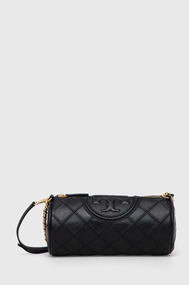 Шкіряна сумочка Tory Burch колір чорний (3689501)