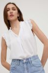 Блузка Answear Lab жіноча колір білий однотонна (3242654)