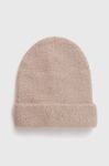 Шапка Answear Lab колір бежевий з товстого трикотажу (3543237)