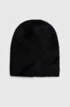 Шапка з вовною Answear Lab колір чорний з товстого трикотажу (3654260)