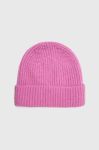Дитяча шапка з домішкою вовни Answear Lab колір рожевий (3692076)