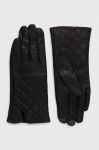 Шкіряні рукавички Answear Lab жіночі колір чорний (3682062)