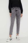 Джинси Answear Lab жіночі висока посадка колір сірий (3498291)