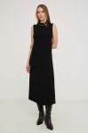 Сукня Answear Lab колір чорний midi пряма (3589312)