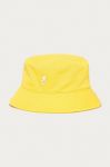 Шапка Kangol з бавовни K4224HT.LS709-LS709 колір жовтий